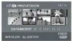 PANASONIC VDR D 220 EG - Hinzufügen von Szenen zu einer Playlist - 9