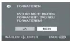 PANASONIC VDR D 220 EG - Verwendung einer neuen DVD-RW - 1