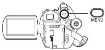 PANASONIC VDR D 220 EG - PictBridge menülerini görüntülemek için MENU düğmesine basınız. - 1