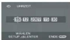 PANASONIC VDR D 220 EG - Einstellung des Datums und der Uhrzeit - 2