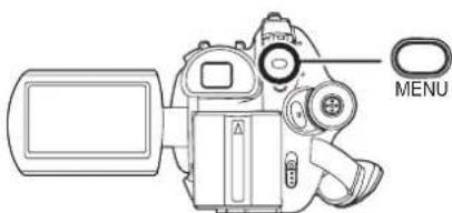PANASONIC VDR D 220 EG - Durdurulmuşken MENU düğmesine basınız. - 1