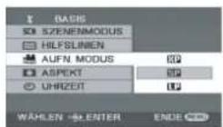 PANASONIC VDR D 220 EG - Verwendung des Menü-Bildschirms - 10