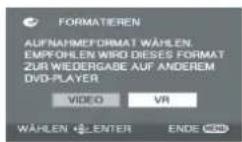 PANASONIC VDR D 220 EG - Verwendung einer neuen DVD-RW - 2