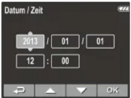 Praktica CDV 2 0 HD - Datum und Uhrzeit einstellen - 1