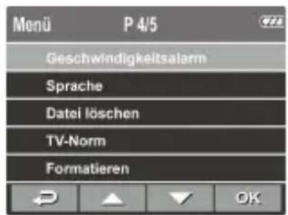 Praktica CDV 2 0 HD - Menü verwenden - 4