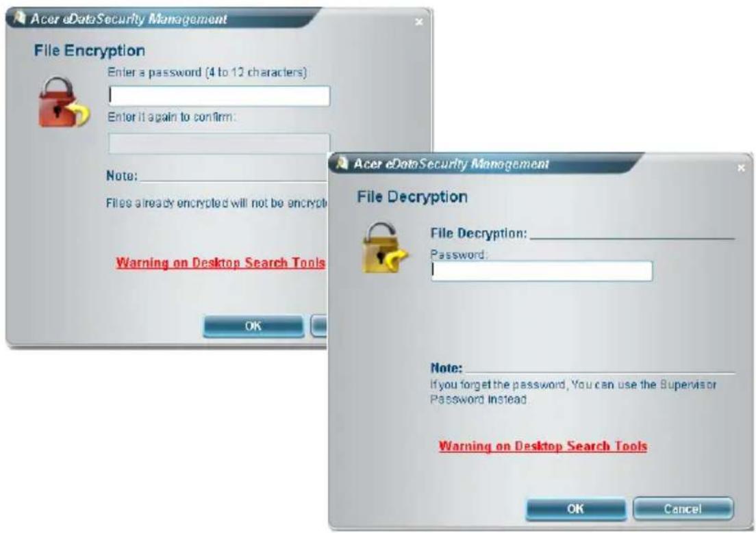 ACER Aspire 9301 - Acer eDataSecurity Management - 4