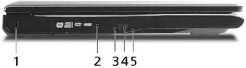 ACER Aspire 9302 - Left view - 1