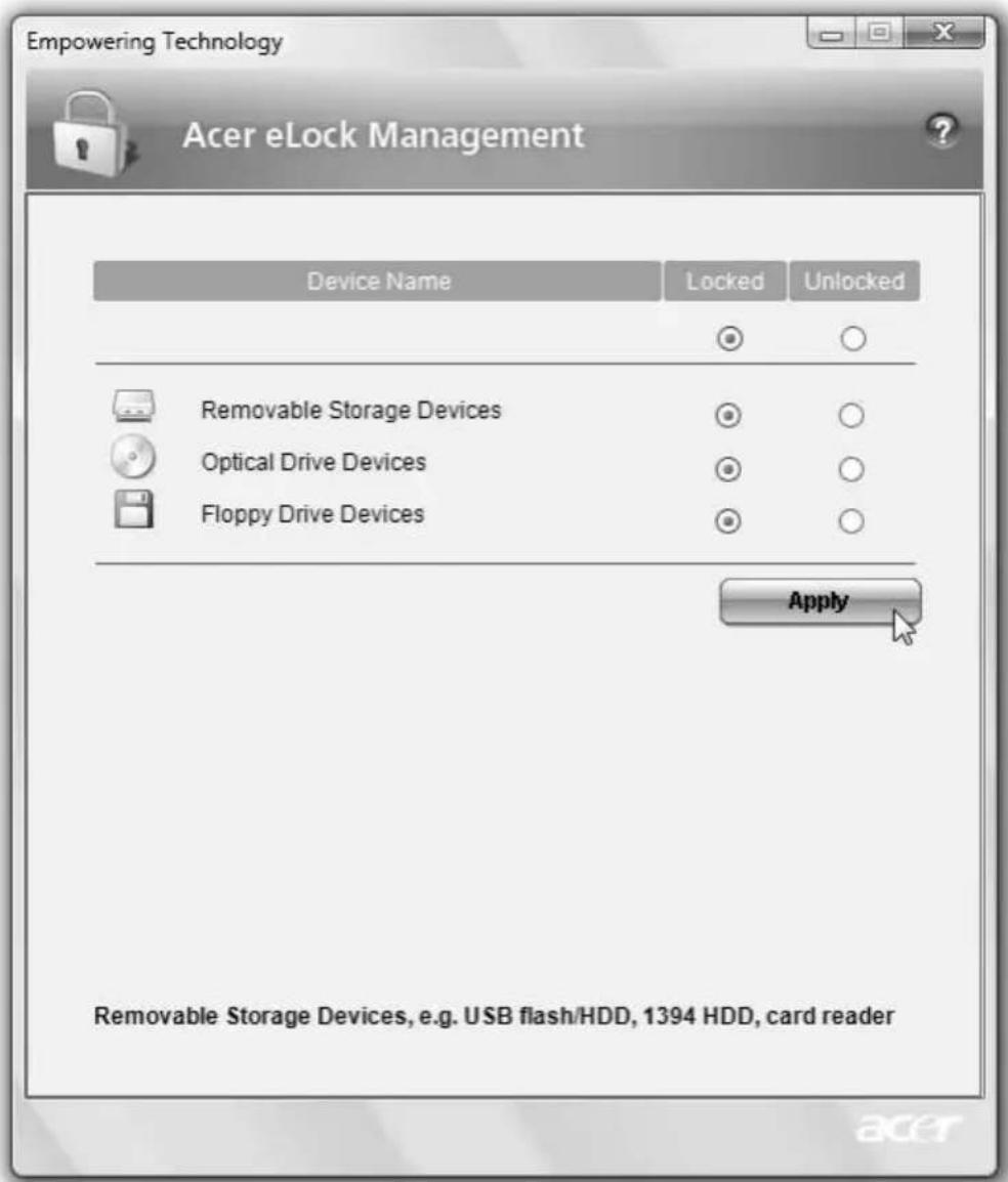 ACER Aspire 7320 - Acer eDataSecurity Management - 5