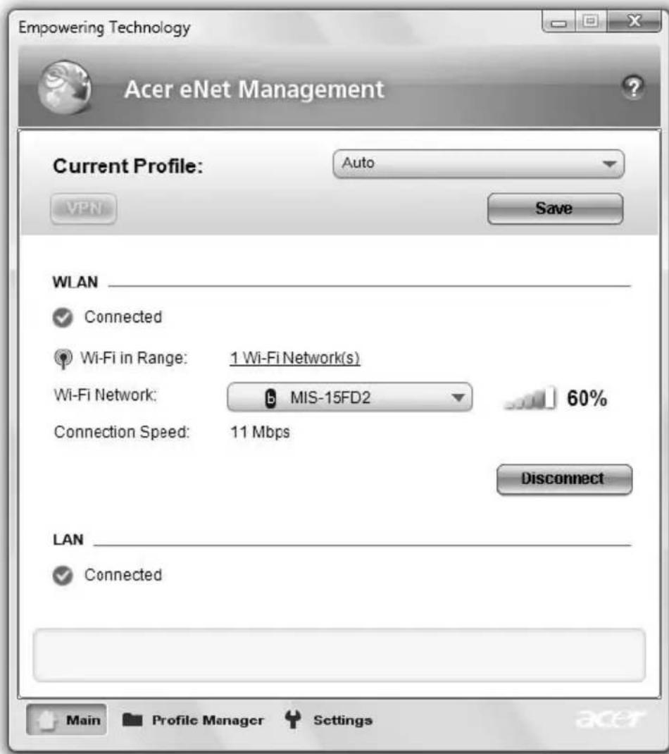 ACER Aspire 7320 - Acer eNet Management - 2