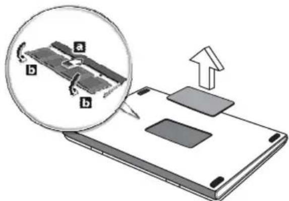 ACER Aspire 7320 - Einbauen von Arbeitsspeicher - 1
