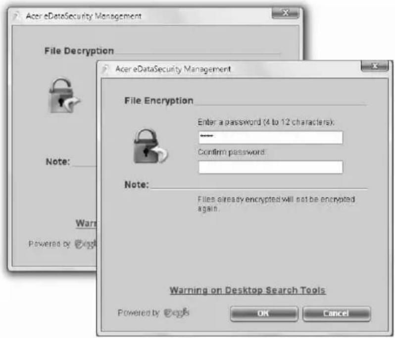 ACER Aspire 7320 - Acer eDataSecurity Management - 3