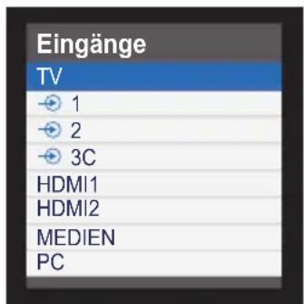 TOSHIBA 32W2331DG - Eingangsauswahl - 1