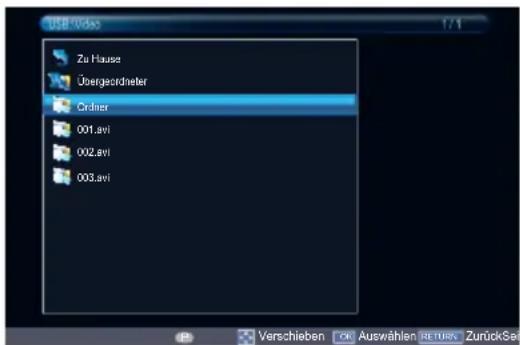 TOSHIBA 32W2331DG - Videodateien abspielen - 3
