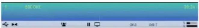 TOSHIBA 32W1343DG - Viewing Info Banner - 1