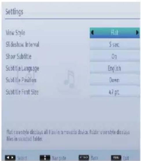 TOSHIBA 32W1343DG - USB Media Browser - continued - 1