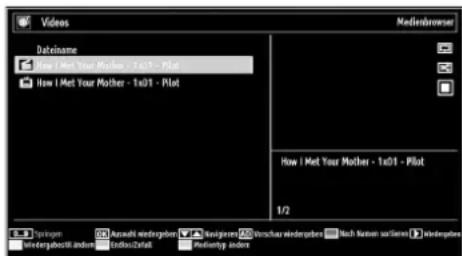 TOSHIBA 32DL933G - Videowiedergabe - 1