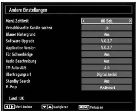 TOSHIBA 23DL934G - Konfiguration der Einstellungen - Allgemein - 1