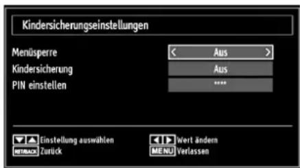 TOSHIBA 23DL934G - Ansicht Menü Jugendschutz - 2