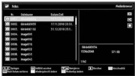 TOSHIBA 23DL934G - Betrachten von JPEG-Dateien - 1