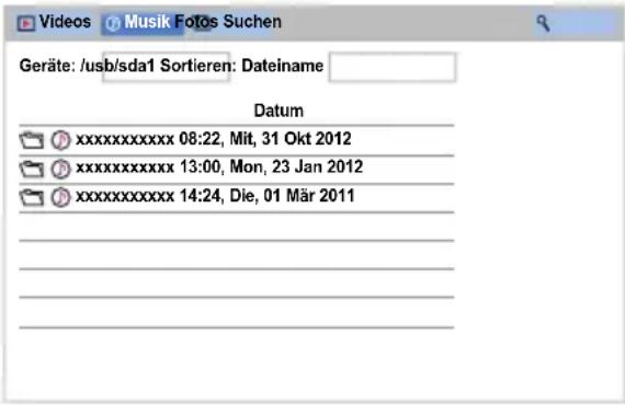 TOSHIBA 84M9363 - Musikliste (USB, SD-Karte und Netzwerk-Player-Musik) - 1