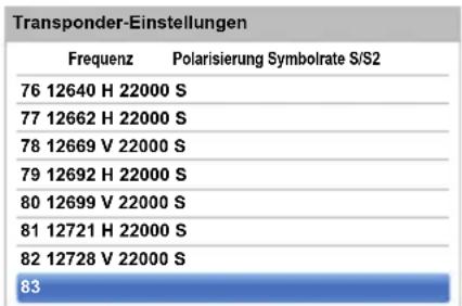 TOSHIBA 65M9363 - Um einen Transponder hinzuzufügen: - 3