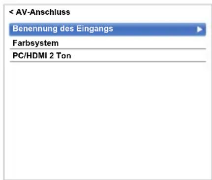 TOSHIBA 58M9363 - Benennung der Video-Eingangsquellen - 2