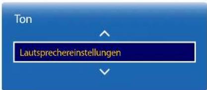 SAMSUNG RM48D Signage TV LH48RMDPLGU - Lautsprechereinstellungen - 1