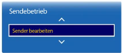 SAMSUNG RM48D Signage TV LH48RMDPLGU - Sender bearbeiten - 1
