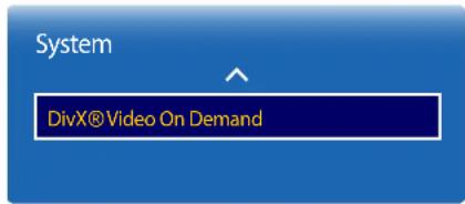 SAMSUNG RM48D Signage TV LH48RMDPLGU - DivX® Video On Demand - 1