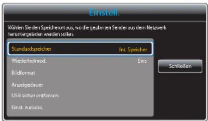 SAMSUNG RM48D Signage TV LH48RMDPLGU - Einstell. - 1