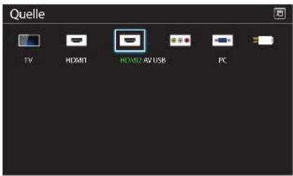 SAMSUNG RM48D Signage TV LH48RMDPLGU - Quellen - 1