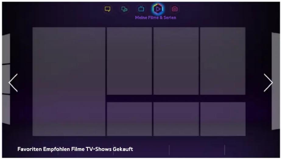 SAMSUNG UE39F5570 - Meine Filme & Serien - 1