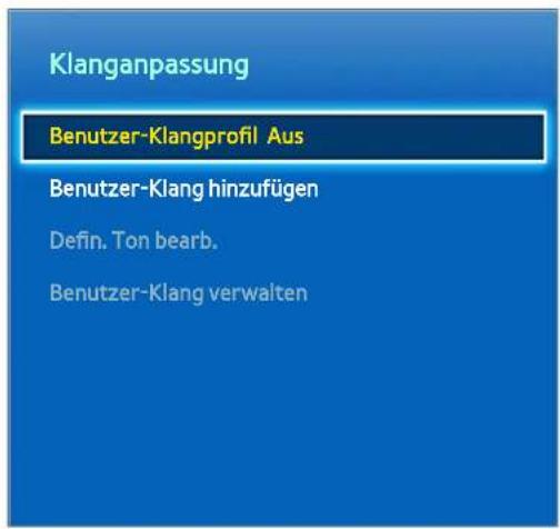 SAMSUNG UE55F8590 - Klanganpassung - 1