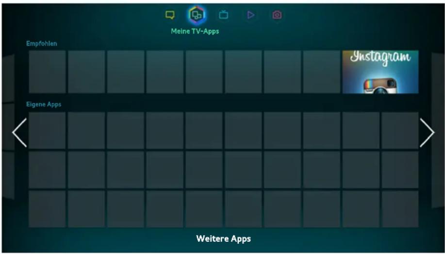 SAMSUNG UE55F8500 - Meine TV-Apps - 1