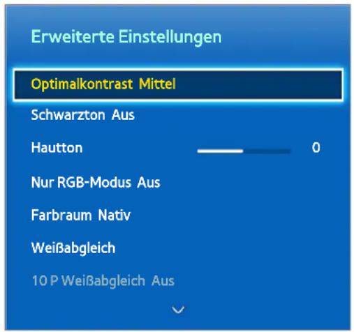 SAMSUNG UE55F6890 - Erweiterte Einstellungen - 1