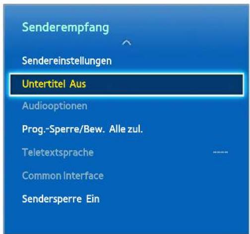 SAMSUNG UE50F6470 - Untertitel - 1