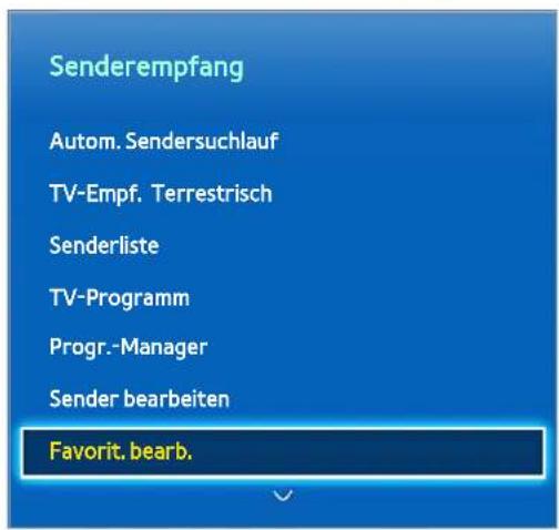 SAMSUNG UE50F6470 - Favoritensender - 1