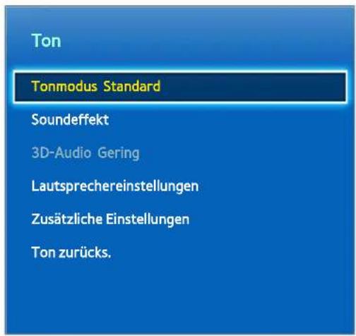 SAMSUNG UE50F6470 - Grundlegende Toneinstellungen - 1
