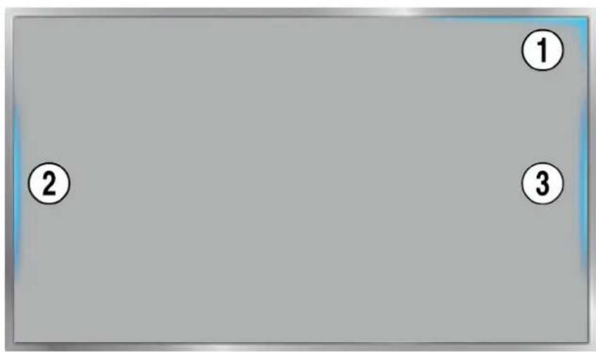 SAMSUNG UE50F6470 - Anzeigen der Bediensymbole auf dem Bildschirm - 1