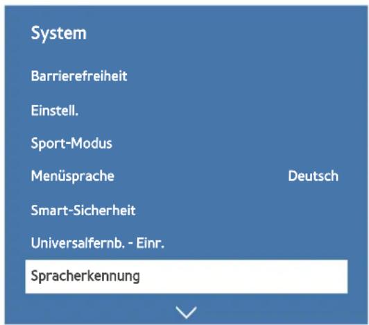 SAMSUNG UE48J6250 - Einrichten von Spracherkennung - 1