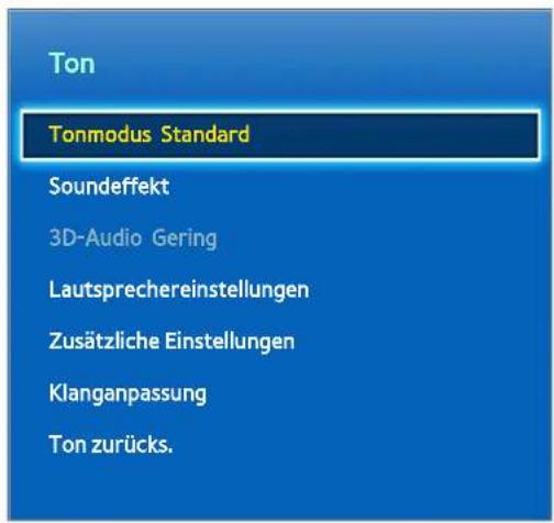 SAMSUNG UE46F8590 - Grundlegende Toneinstellungen - 1