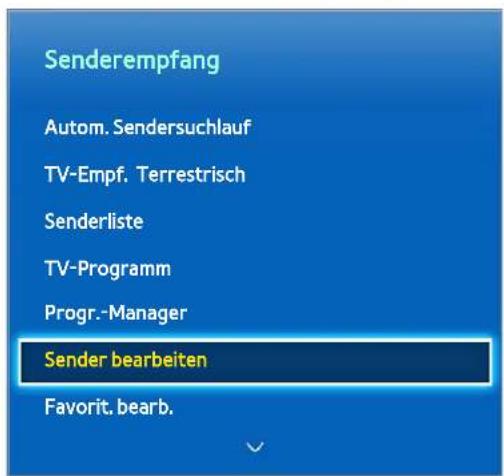 SAMSUNG UE46F8590 - Senderverwaltung - 1