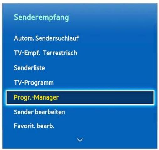 SAMSUNG UE46F7090 - Wiedergabe planen - 1
