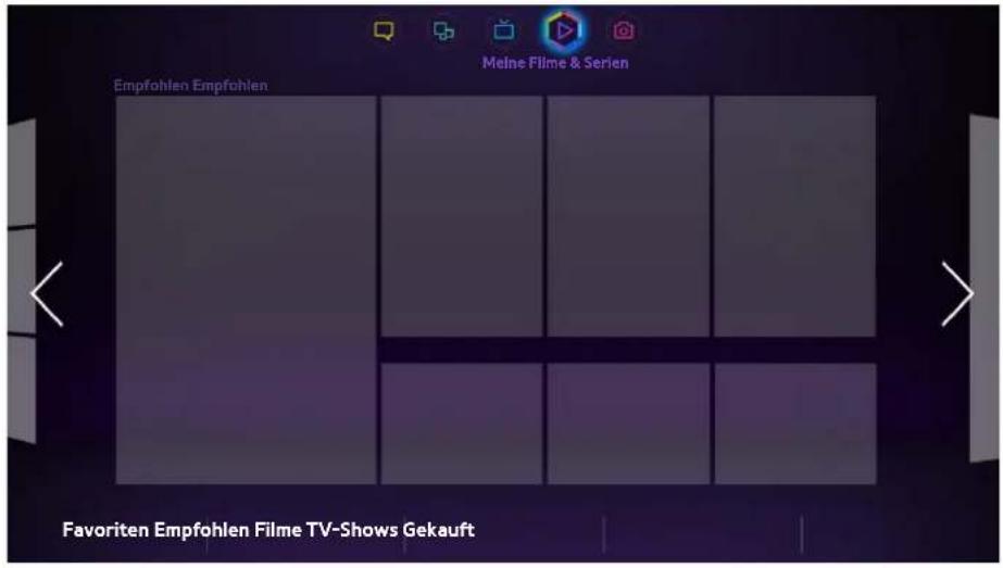 SAMSUNG UE46F7090 - Meine Filme & Serien - 1