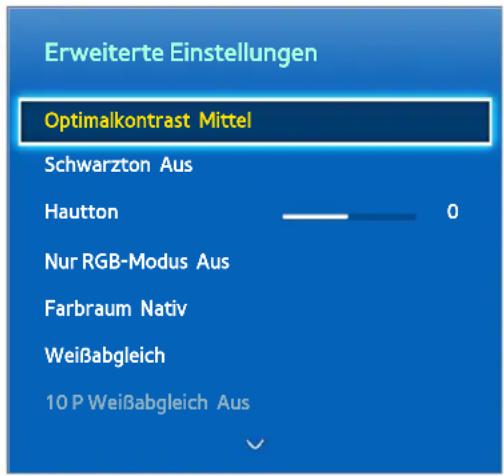 SAMSUNG UE46F5570 - Erweiterte Einstellungen - 1