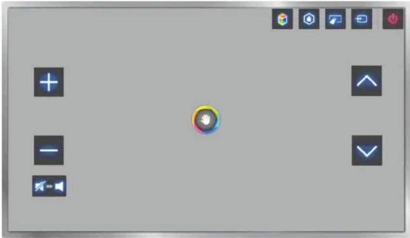 SAMSUNG UE46F5570 - Layout des Bildschirms beim Fernsehen - 1