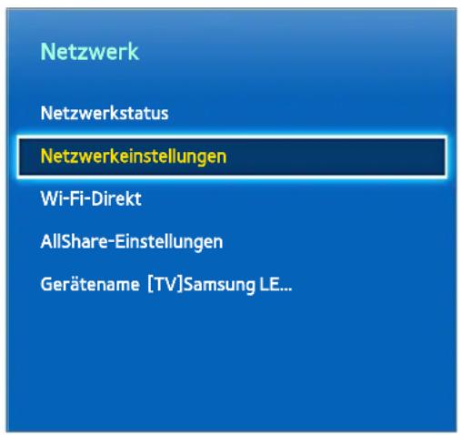 SAMSUNG UE42F5570 - Einrichten eines Drahtlosnetzwerks - 1