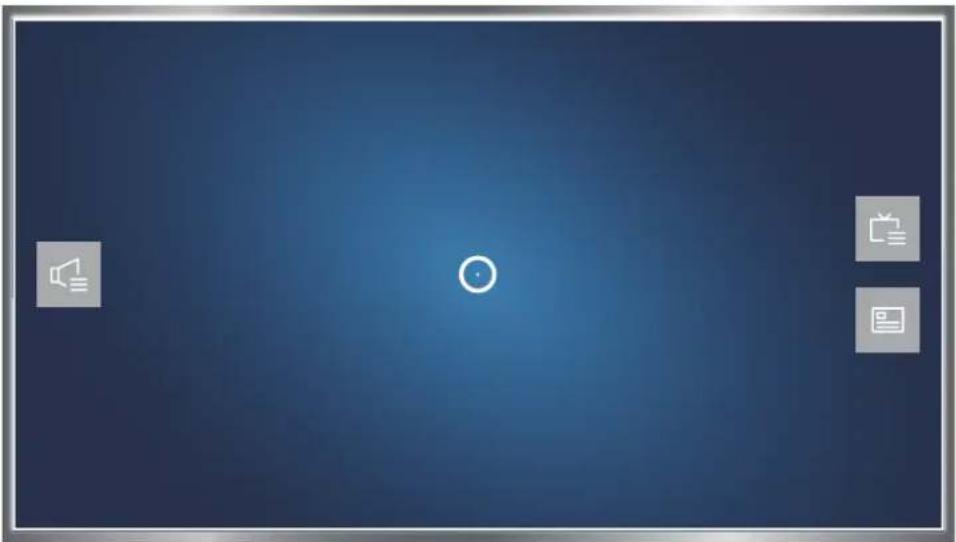 SAMSUNG UE40LS001 - Bedienen des Fernsehgeräts mit der Taste pointer - 1