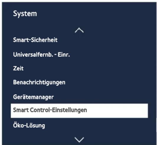 SAMSUNG UE40LS001 - Einrichten der Samsung Smart Control - 1