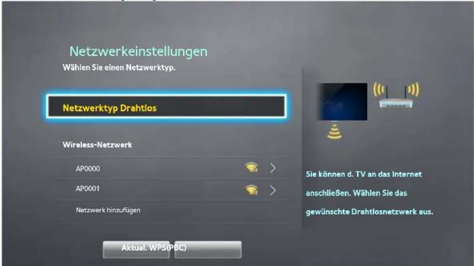 SAMSUNG UE40J5250 - Netzwerk > Netzwerkeinstellungen - 1